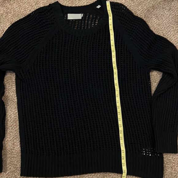 Vince Open Weave Raglan Sweater - Picture 4 of 7